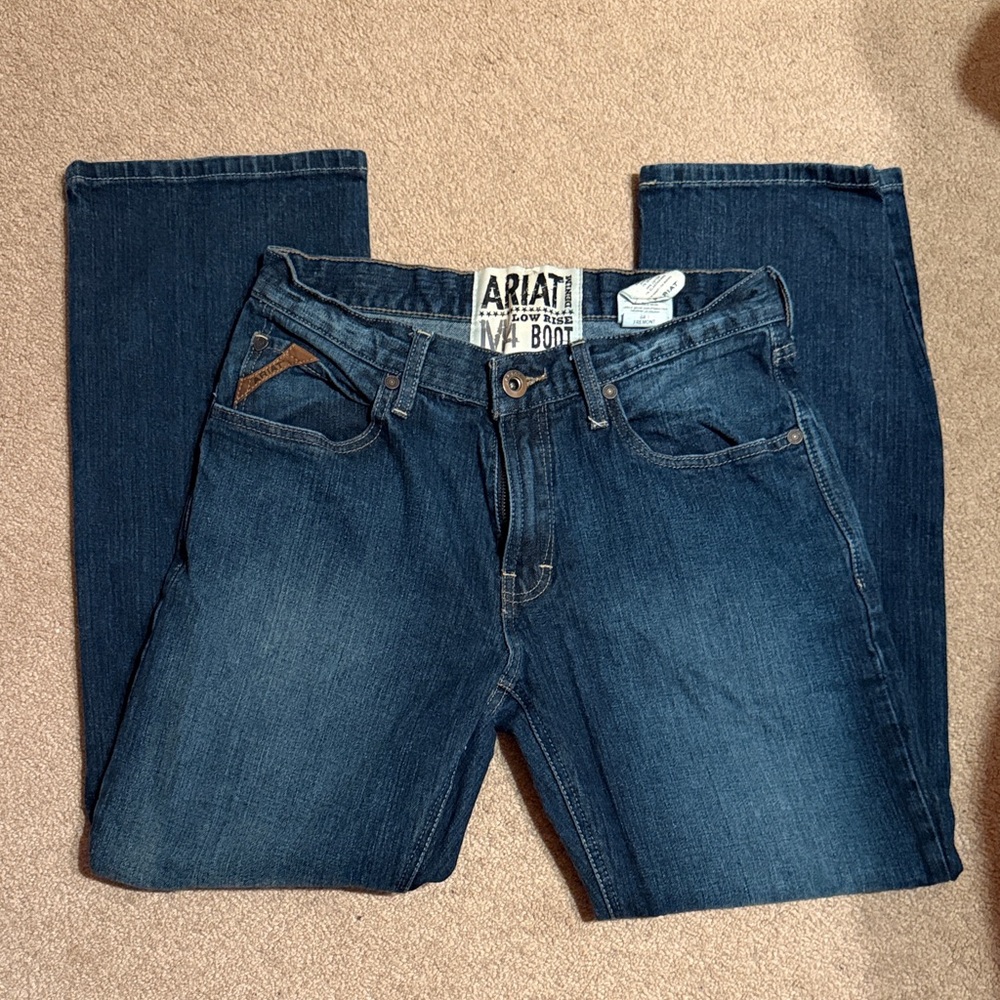 Ariat Men's Dark Blue Bootcut Jeans